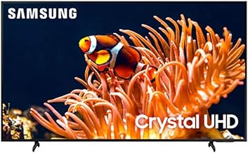 SAMSUNG 43-Inch Class 4K Crystal UHD DU8000 Series HDR Smart TV w/Object Tracking Sound Lite, Motion Xcelerator 120Hz, Ultra Slim Design, Gaming Hub, Alexa Built-in (UN43DU8000, 2024 Model)