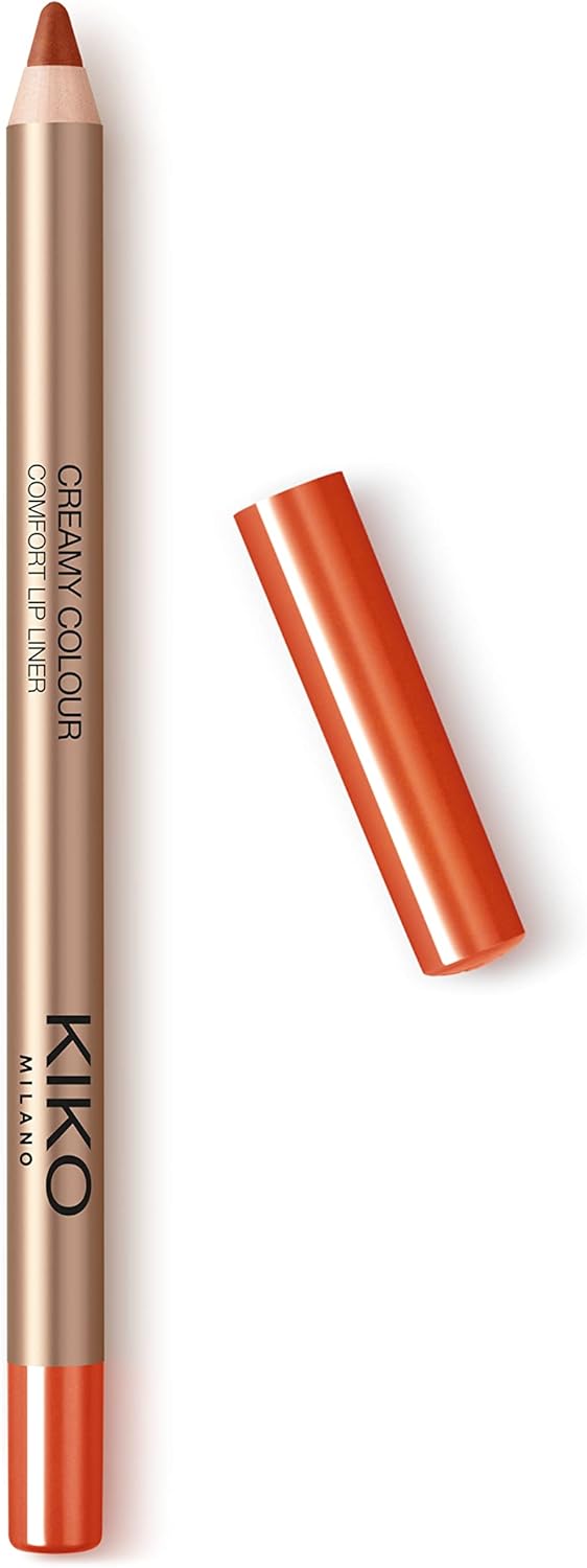 KIKO Milano Creamy Colour Comfort Lip Liner 19 | Long-lasting Pencil, 19 Orange, 1 Count (Pack of 1)
