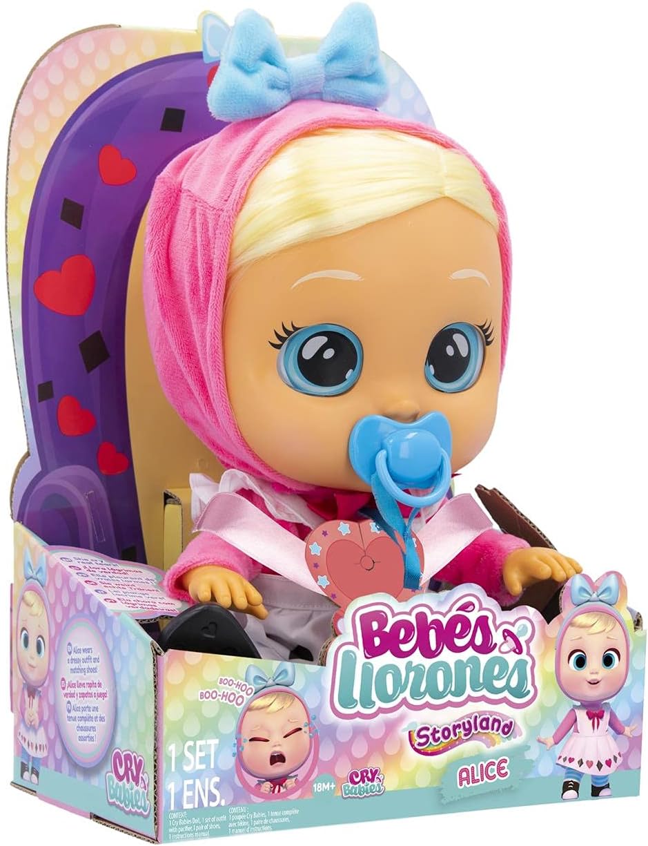 Cry Babies 81956IMAZ Alice Baby Doll, Multicoloured