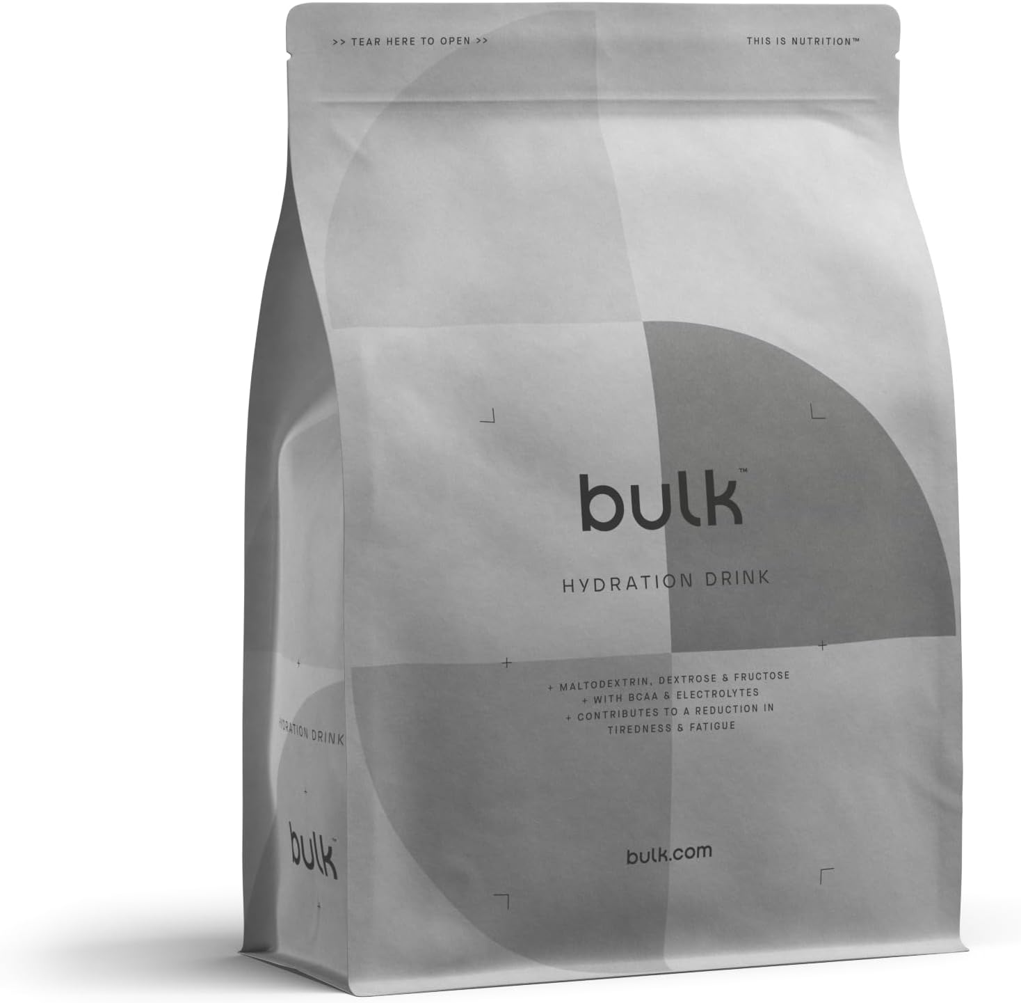 Bulk Hydration Powder, Sports Drink, Orange, 500 g, Packaging May Vary