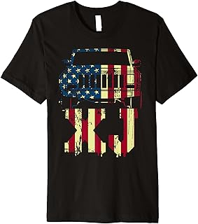 XJ American Flag - Exclusive Melo&Co. Shirt Premium T-Shirt