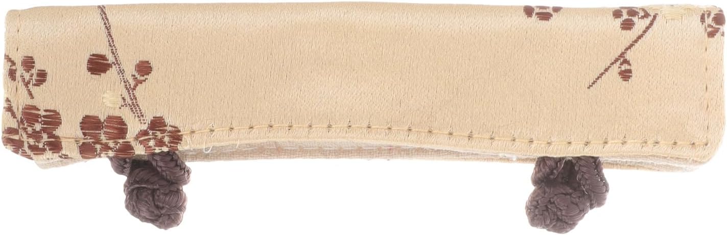 Cabilock Silicone Holders Teapot Handle Cover Sleeve: Kettle Heat- Resistant Non Slip Pot Holder Sleeve Vintage Japanese Style Kettle Handle Grip for Kungfu Tea Cooking Utensils