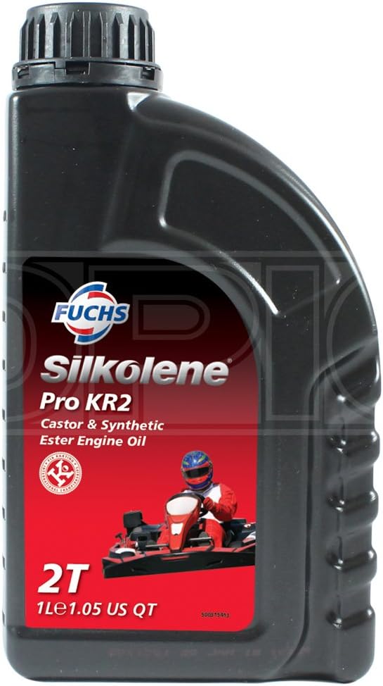 Silkolene PRO KR2 Castor/Ester Synthetic 2T Karting Engine Oil - 600757403-1 litre