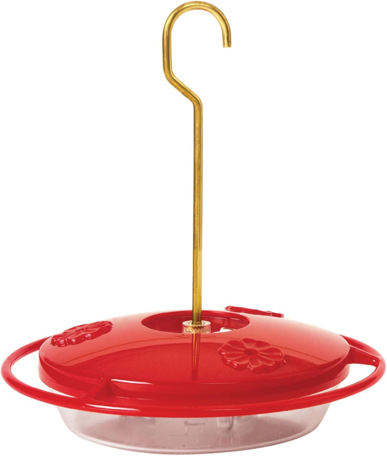 Aspects 153 Mini Hummzinger Hummingbird Feeder, 8-Ounce , Red