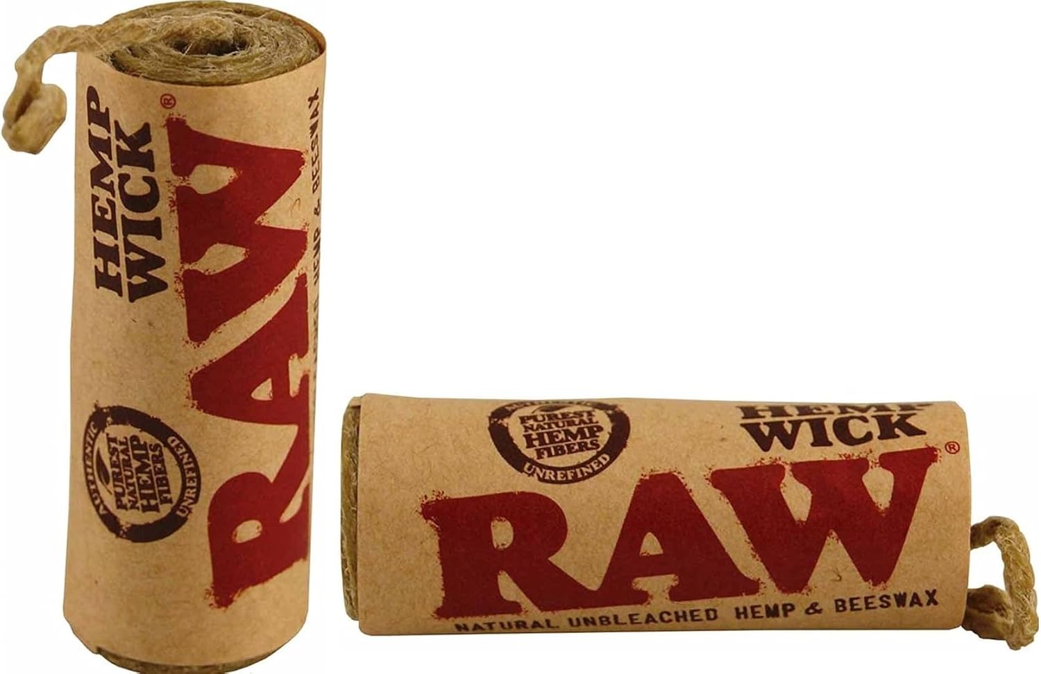 2х 6m RAW Natural Unbleached Hemp & Beeswax Wick – Bundled by GetInStyle Shop