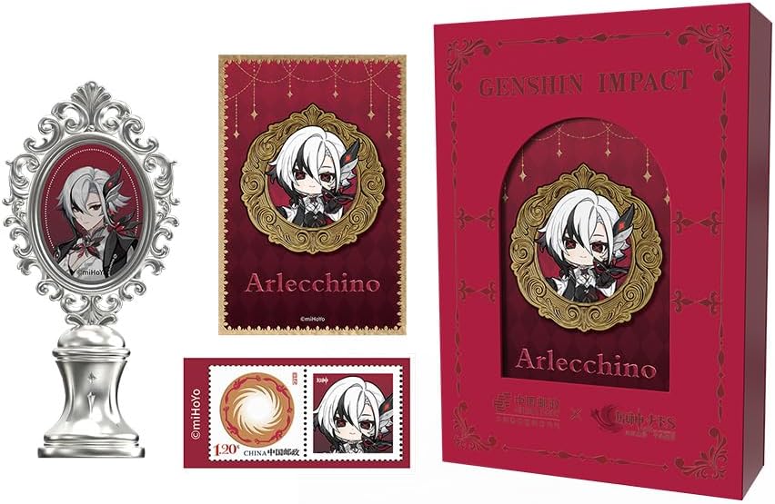 Genshin Impact FES 2026 Series Wax Seal Stamp Gift Box - Arlecchino