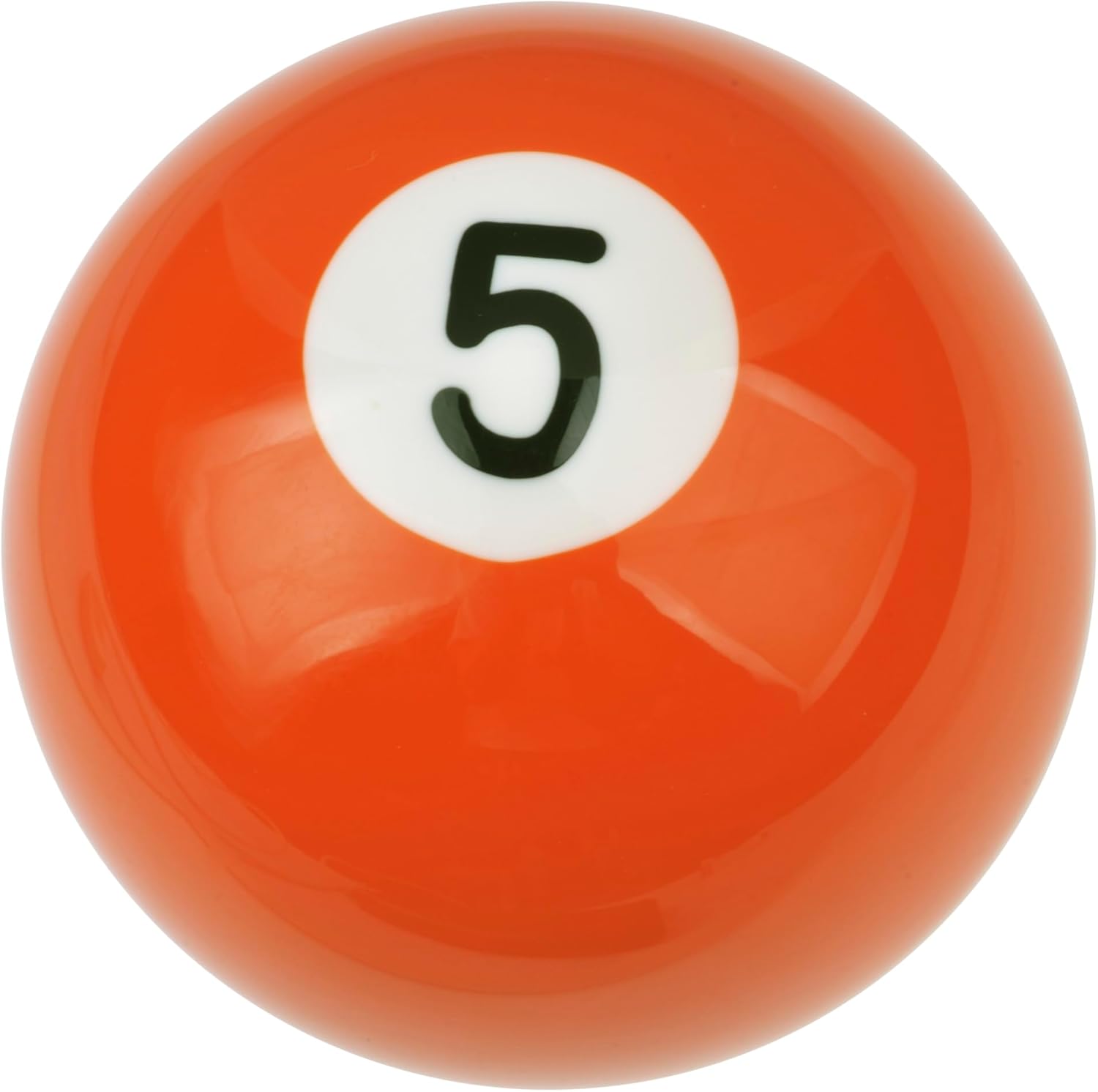 Pool Ball Billiard Stick Shift Knob Universal Gear Shifter Knobs for Car SUV Bus Truck (Orange 5)