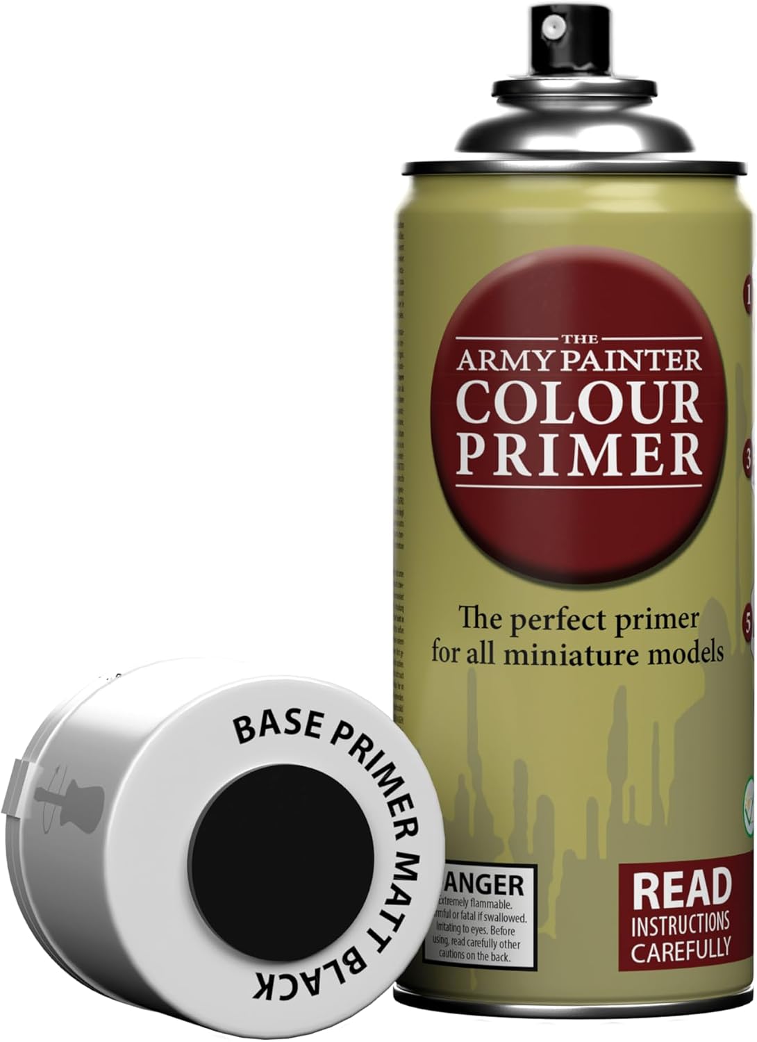 The Army Painter, Colour Primer Matt Black, 400 ml Acrylic Spray Paint