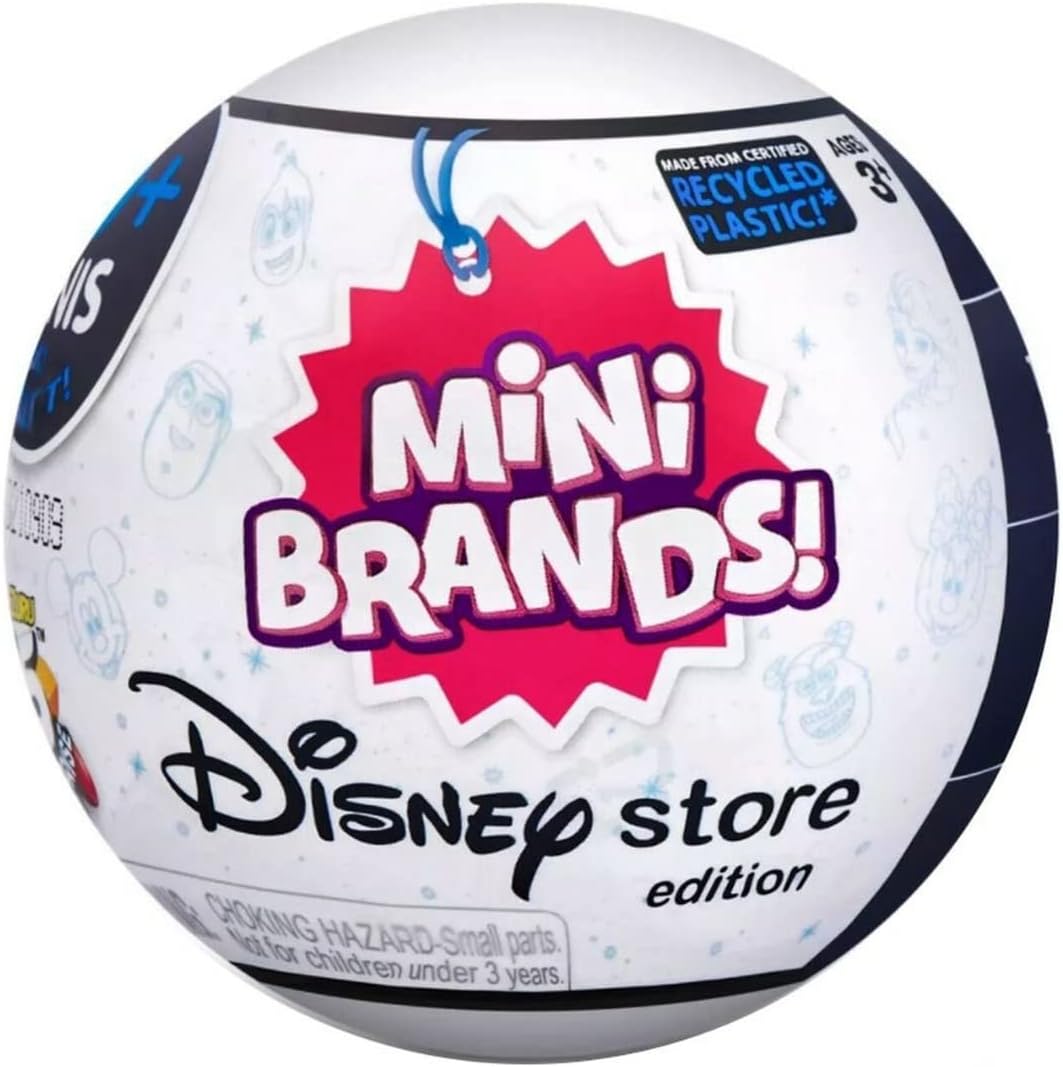 generc 5 Surprise Mini Brands Disney Store Exclusive Series 1 Capsule Collectibles