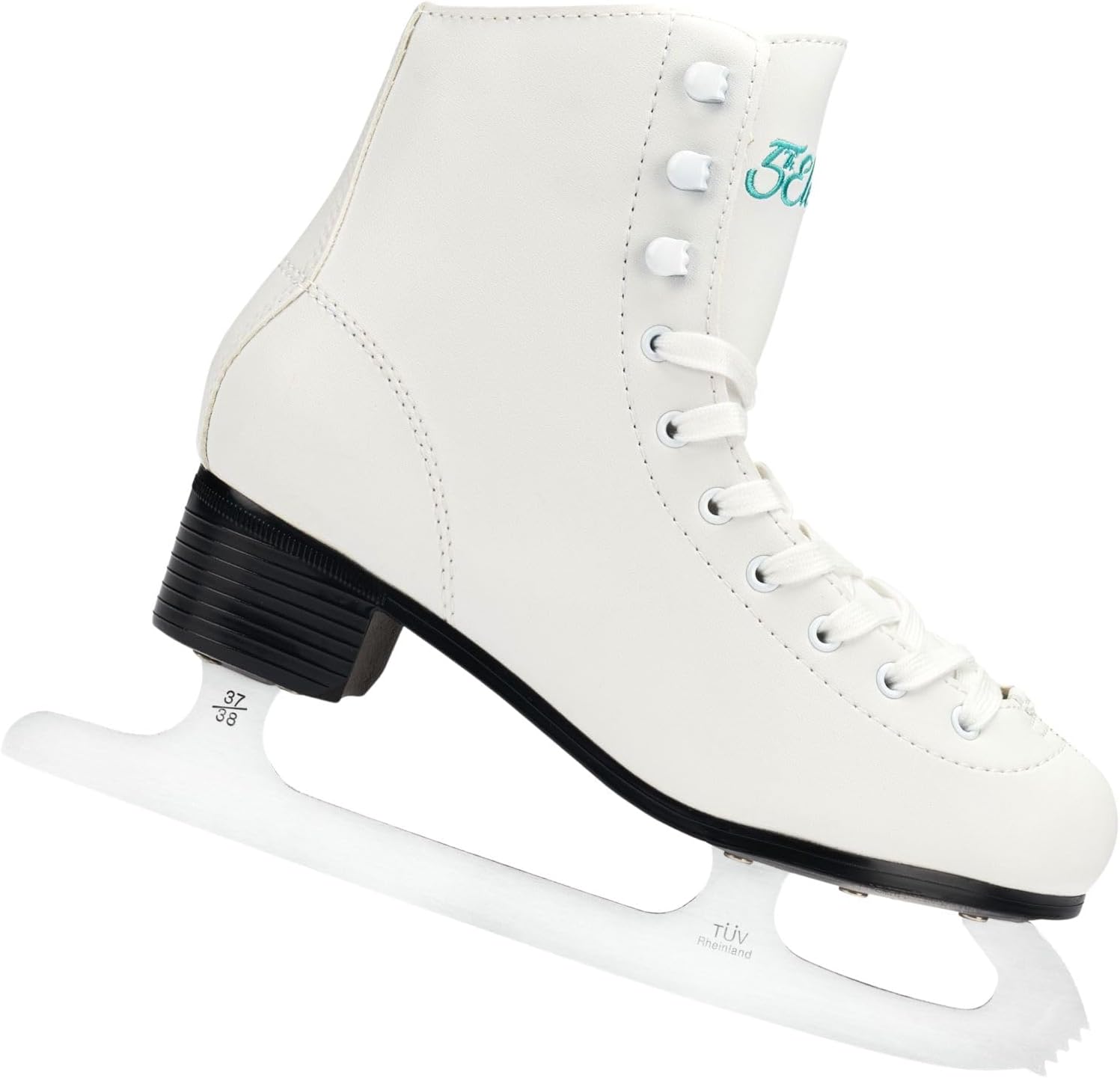 5th Element Grace Ice Skates for Women - Comfortable Figure Skates with Velvety Soft Tricot/Fleece-Lining - Stylish Women's Ice Skating Shoes