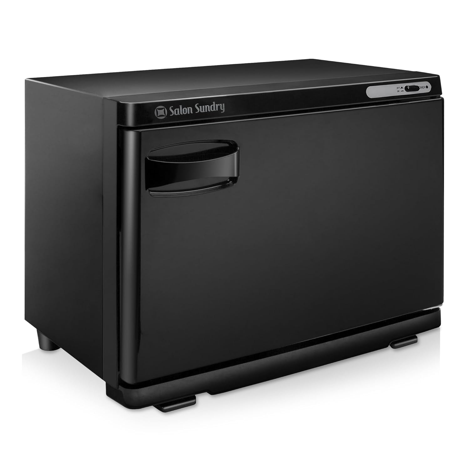 Salon Sundry Professional High Capacity Hot Towel Warmer Cabinet - Facial Spa and Salon Equipment - Black