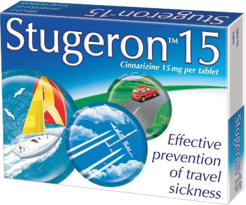 Travel Sickness Relief Tablets x15 | Anti-Nausea Support for Motion & Travel
