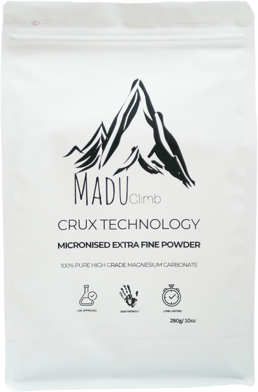 Madu Climb Premium Climbing Chalk – 100% Pure Magnesium Carbonate for Maximum Grip – No Fillers – Long-Lasting Performance for Bouldering, Sport Climbing, Gym & Training