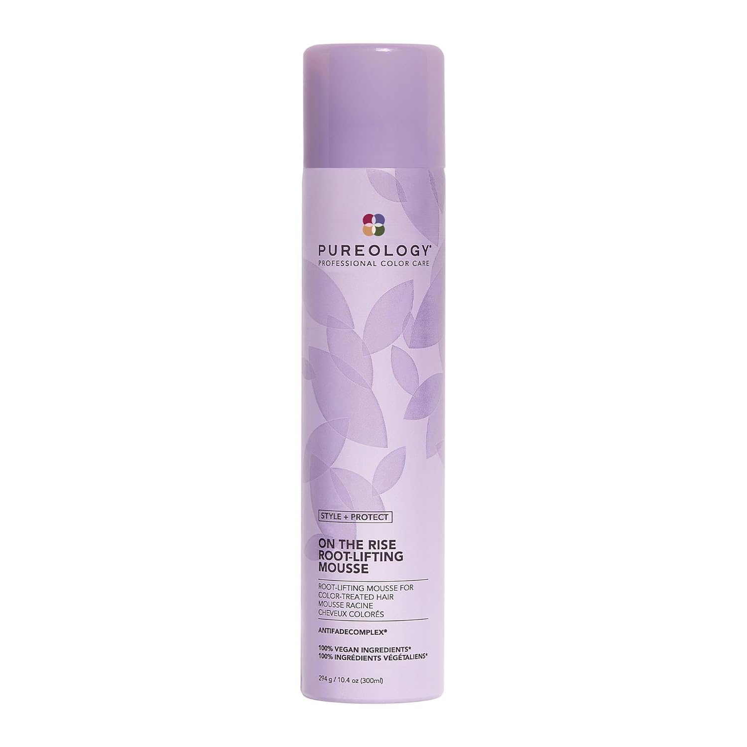 Pureology Style + Protect On The Rise Root Lifting Mousse For Flat and Color-Treated Hair - Provides Medium Control and Volume, Sulfate-Free and Vegan