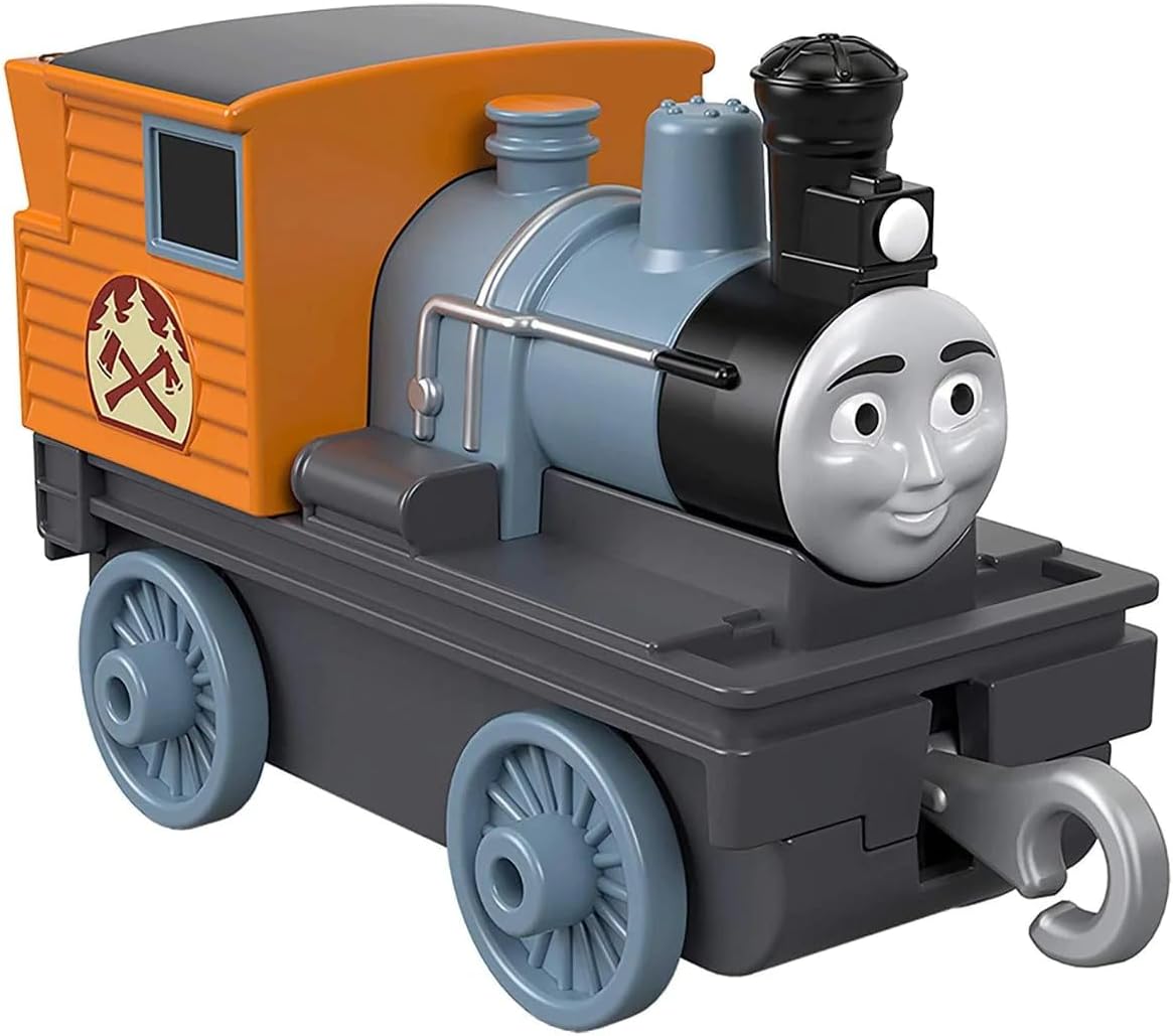 Thomas & Friends Thomas and Friends GDJ44 Trackmaster Push Along Bash Metal Train Engine, Multi-Colour