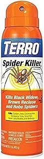 TERRO T2302-6 Spider Killer Spray for Indoors and Outdoors - Kills Spiders, Ants, Roaches, Scorpions, Ticks, Silverfish, and Other Insects