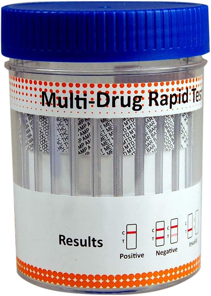 1 x 7 in 1 Drug Testing Cup Kit Cannabis Cocaine Opiates and More in 1 Drug Test