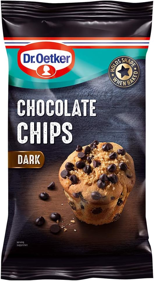 Dr. Oetker Dark Chocolate Chips, 100g