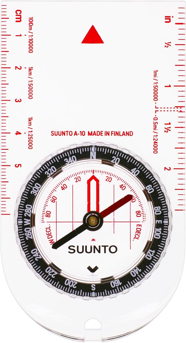 SUUNTO A-10 Compass: Compact, simple to use recreational hiking compass