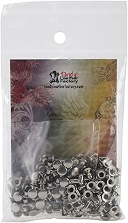 Tandy Leather X-Small Rapid Rivets Nickel Plate 100/pk 1278-12