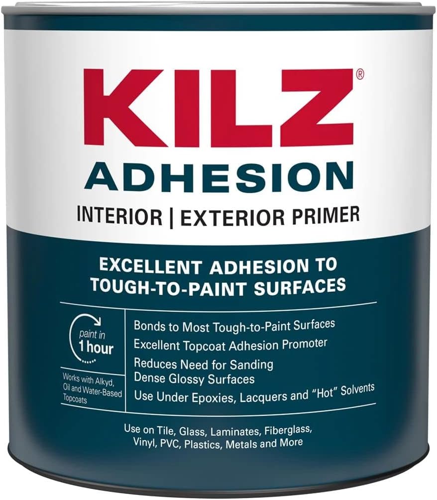 KILZ Adhesion Primer, Interior/Exterior, 1 Quart