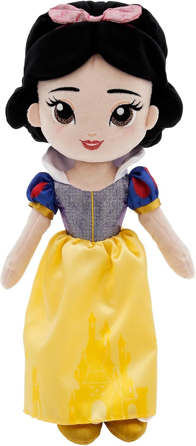 Disney Store Official Snow White Soft Toy Doll, Snow White and the Seven Dwarfs, 35cm/13”, Plush Princess with Embroidered Details, Suitable for Ages 0+