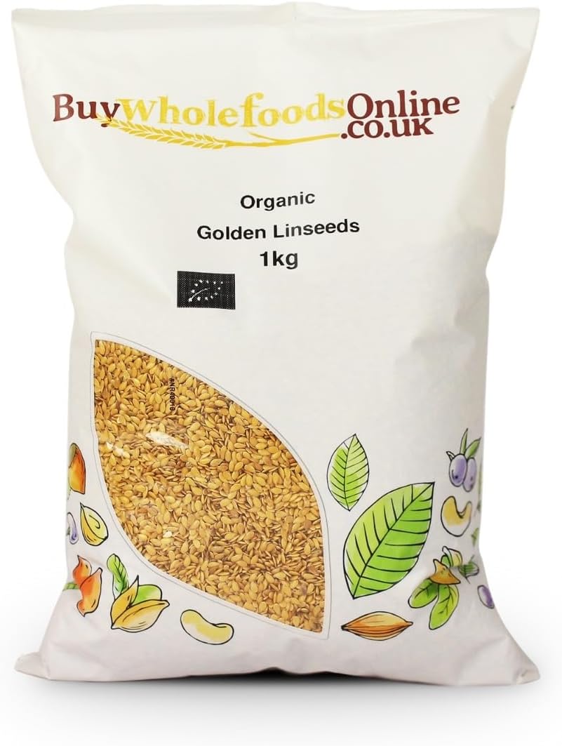 Organic Golden Linseed 1kg (BWFO)
