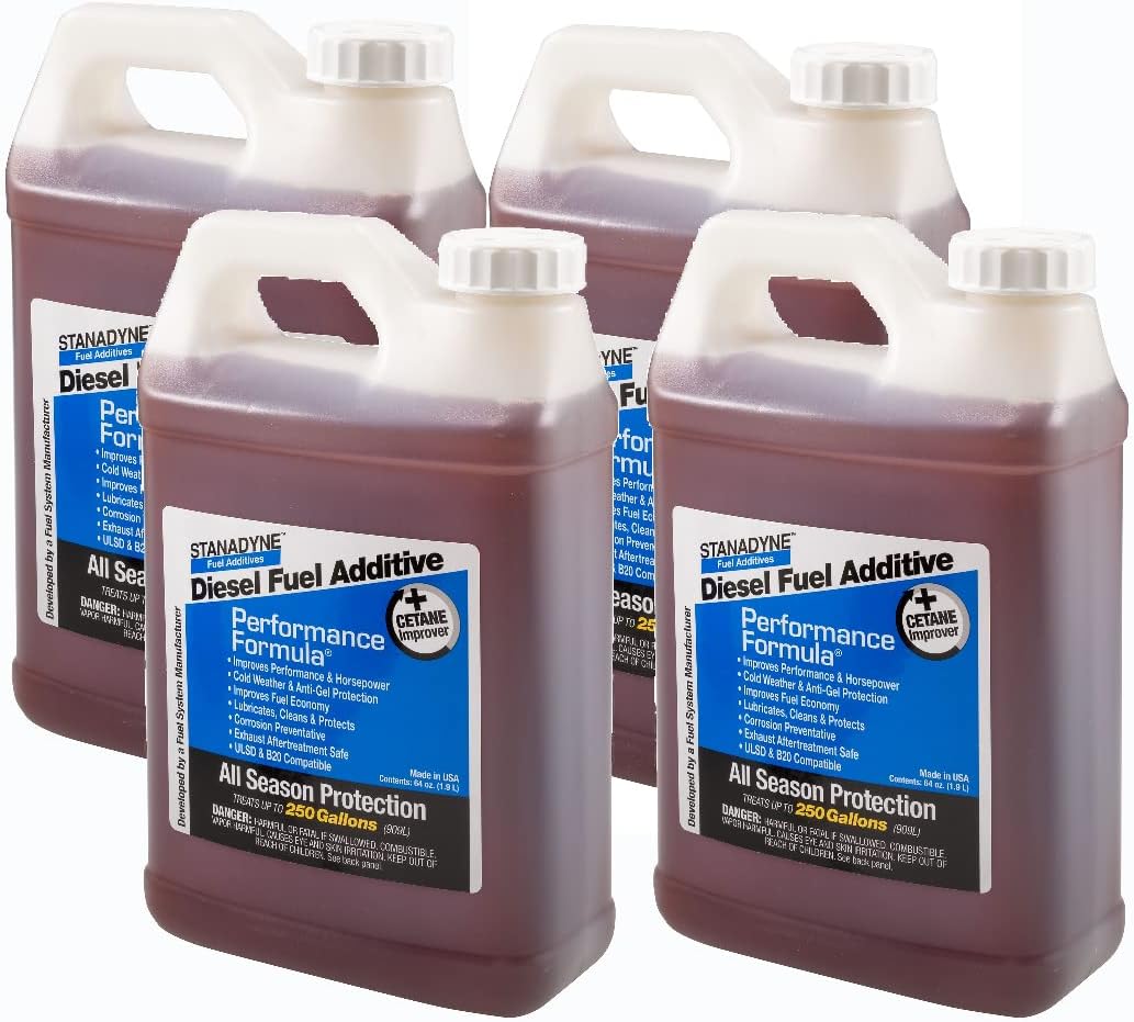 Stanadyne Performance Formula Diesel Fuel Additive 4 Pack of 1/2 Gallon Jugs - Part # 38566