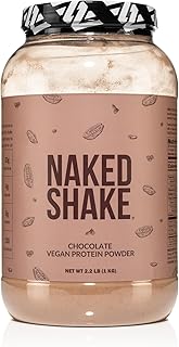 Naked Shake - Chocolate Protein Powder - Plant Based Protein Shake with Mct Oil, Gluten-Free, Soy-Free, No Gmos Or Artificial Sweeteners - 30 Servings