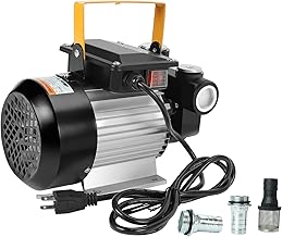 110V AC 550W Self Priming Electric Transfer Pump, 60L/min Oil Transfer Pump Fuel Diesel Kerosene Biodiesel Pumps For Vehicles, Construction Sites, Farms