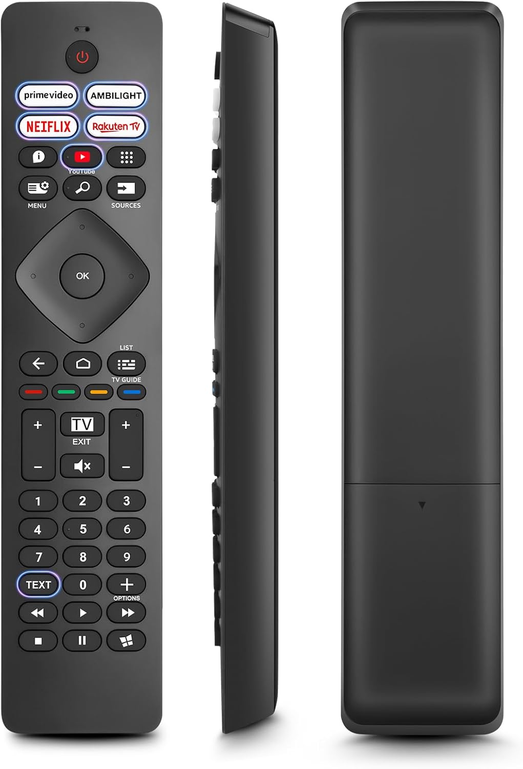 for Philips-TV-Remote-Control, Universal for All Philips TV, with Ambilight Button