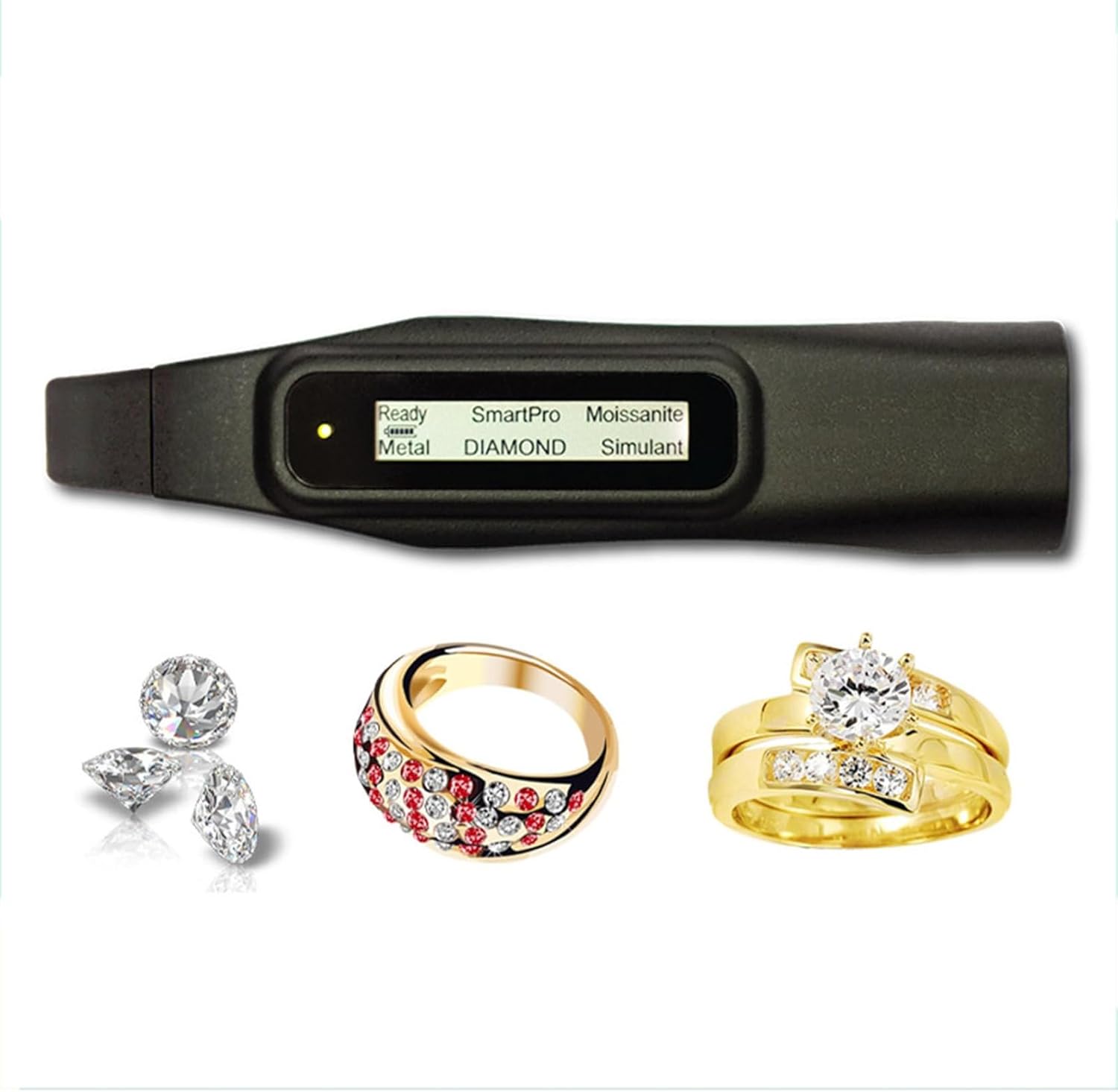 Diamond Tester Pen, Gold Silver Diamond Jewelry Tester, Practical Jewelry Diamond Selector, Moissanite Tester, Portable Testing Detector Pen