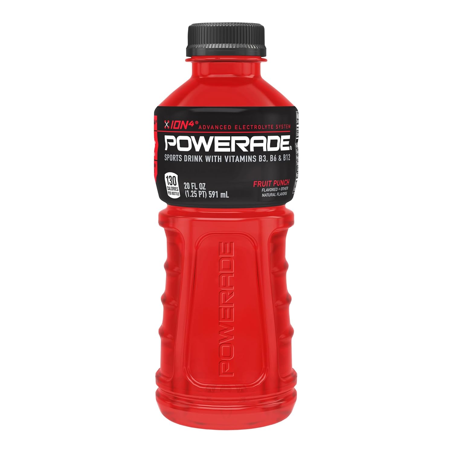 Powerade Liquid Hydration Energy Drink, Fruit Punch, 20 Oz ( 24 Count )