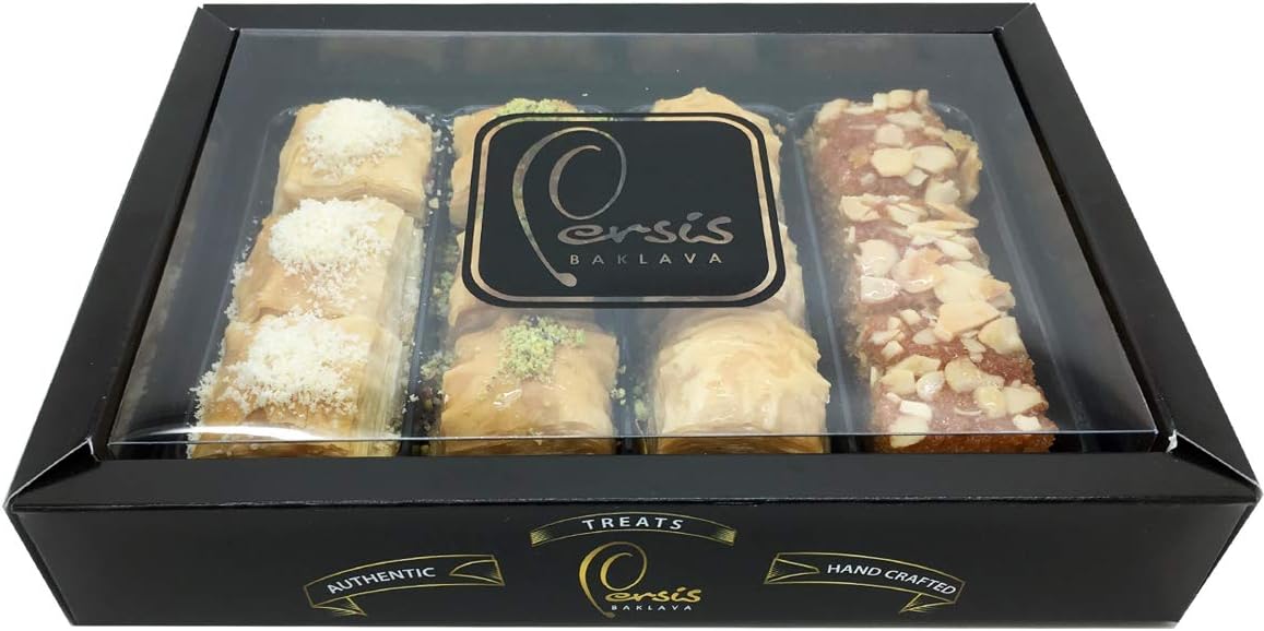 Persis Premium Baklava Selection Variety Box - 12 Pieces (Assorted)