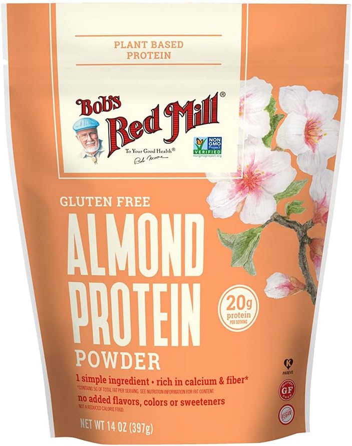 Bob's Red Mill Gluten Free Almond Protein Powder 14 oz (Pack of 1)