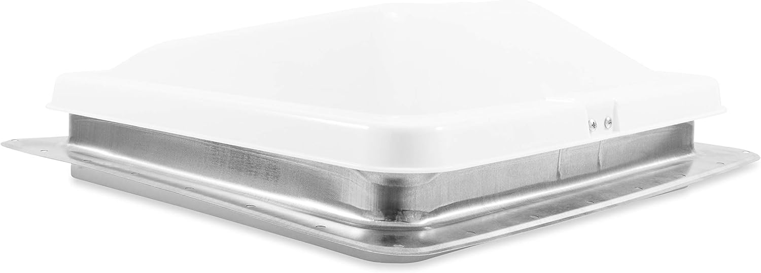 Camco RV Roof Vent Kit - Features Waterproof Design & Translucent Lid - Seals Out Wetness & Insects While Providing Better Airflow - Replace Ventline, Jensen & Elixir Vents (40480)