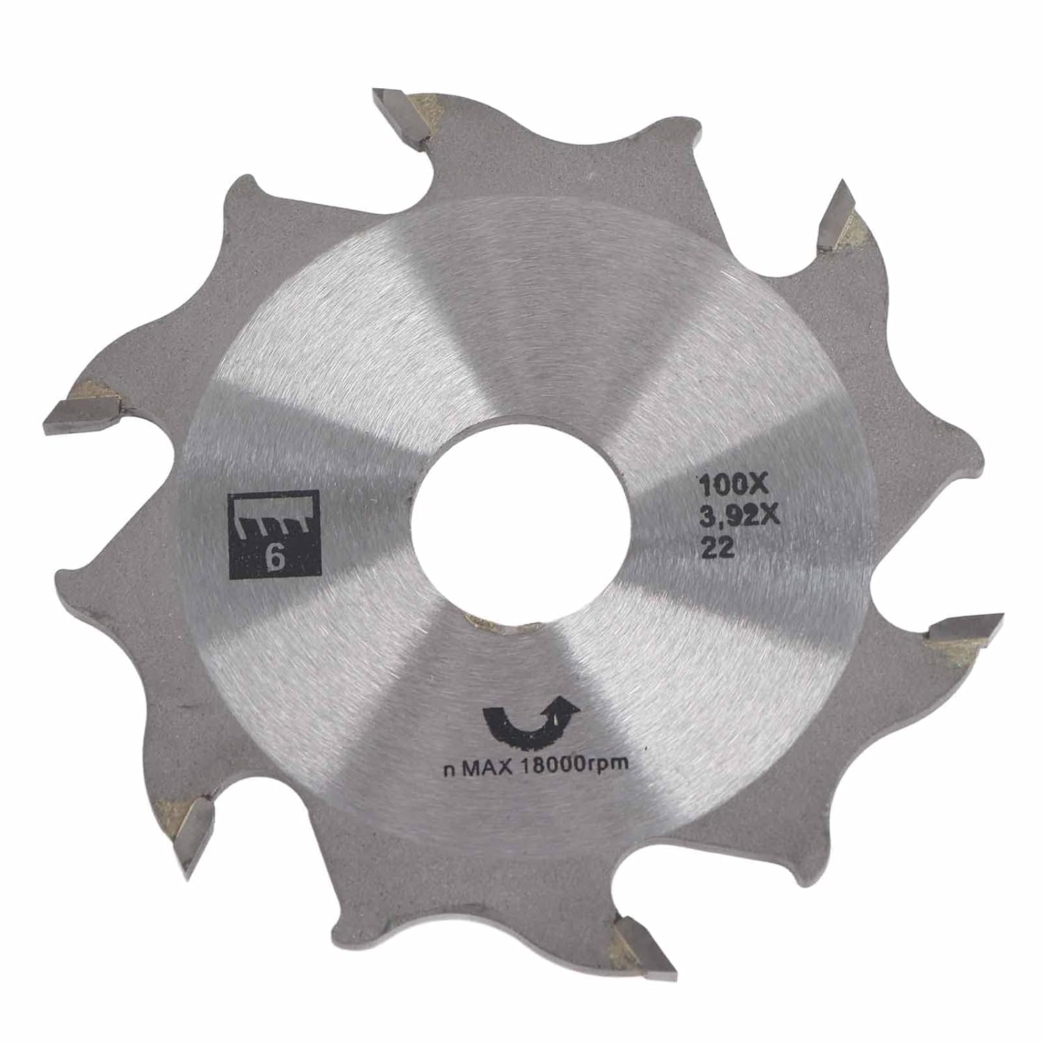 100mm / 4inch Carbide Biscuit Jointer Blade Cutter Replacement Biscuit Jointer Tooth Blade for Woodworking for Plate Joiner Accessories