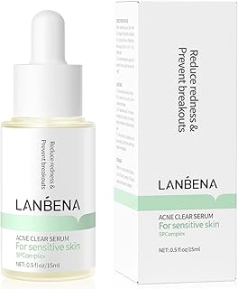 LANBENA 10% Salicylic Acid Serum, Acne Repair, Dead Skin Peels, Relieve Redness, Soothing Calming for Acne Prone Sensitive Facial Skin Care