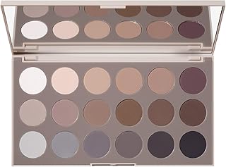 Morphe 18CT Makeup Palette - Matte Essentials Artistry Palette with Cool-Toned, All Matte Shades - Made to Build, Blend & Layer Flawlessly for Everyday, Versatile Makeup Looks (0.68 oz)