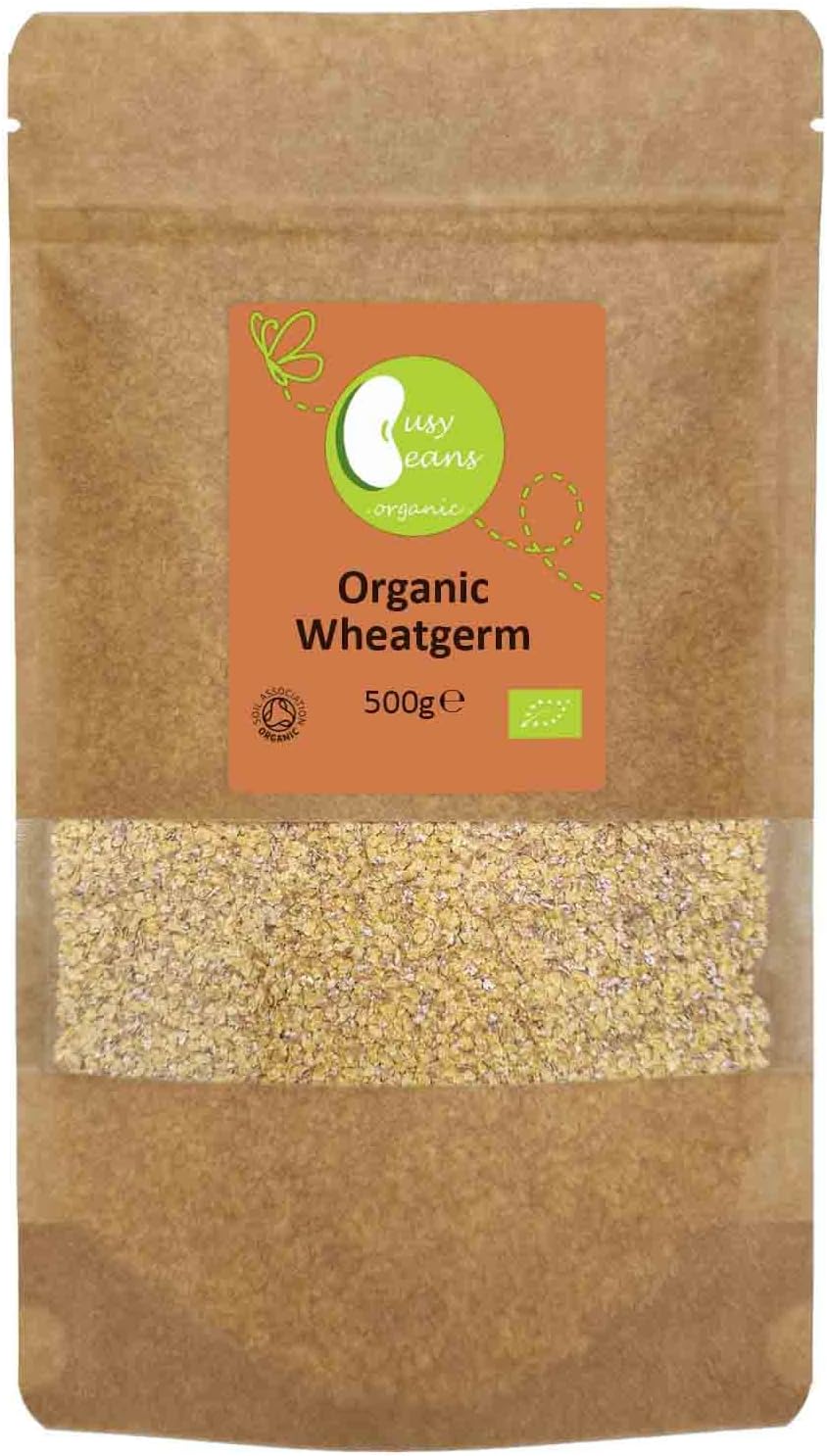 Organic Wheatgerm - Certified Organic - by Busy Beans Organic (500g)