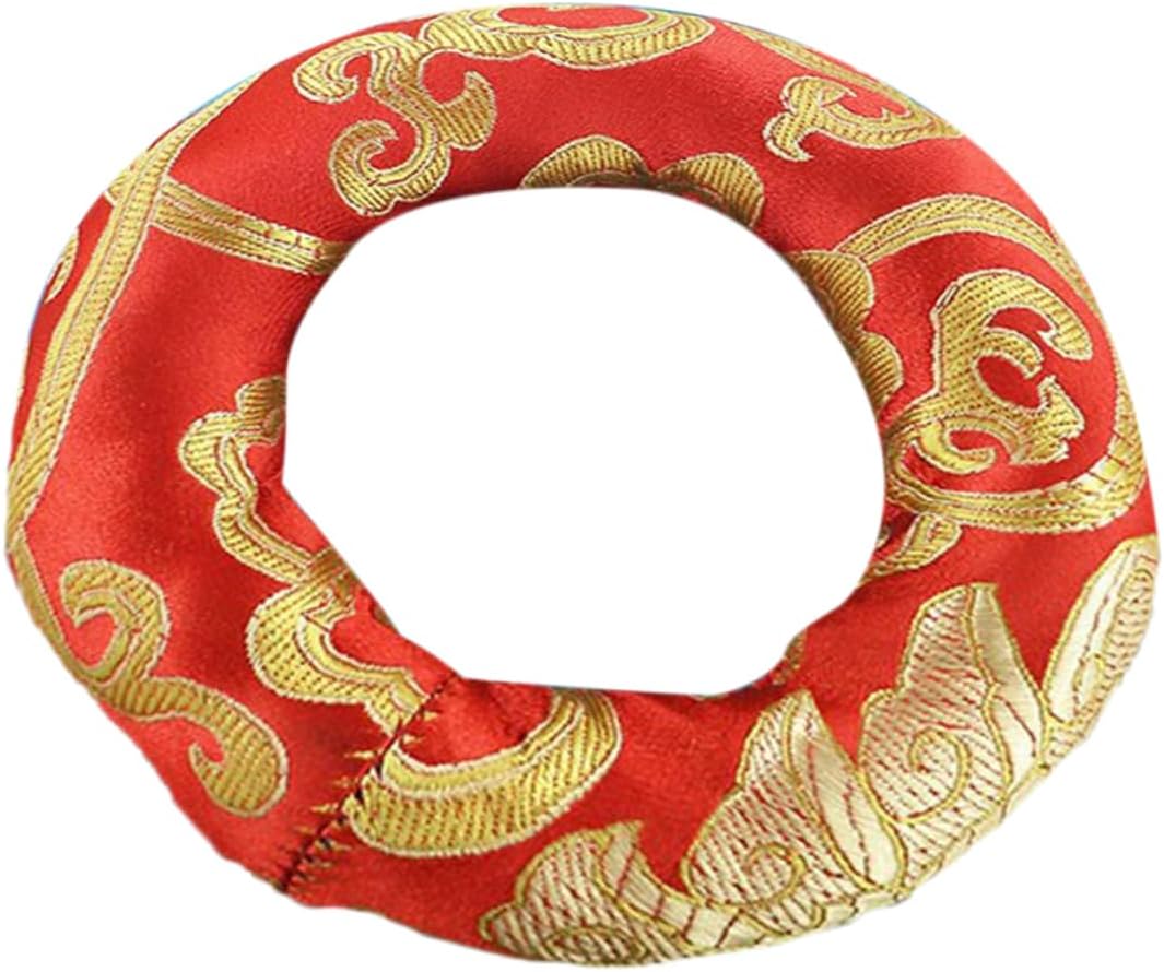 ifundom Buddhist Sound Bowl Mat Singing Bowl Pads Buddha Pads Cushion Mat for Home Dcor Products for Buddha Ritual Instrument Random Color