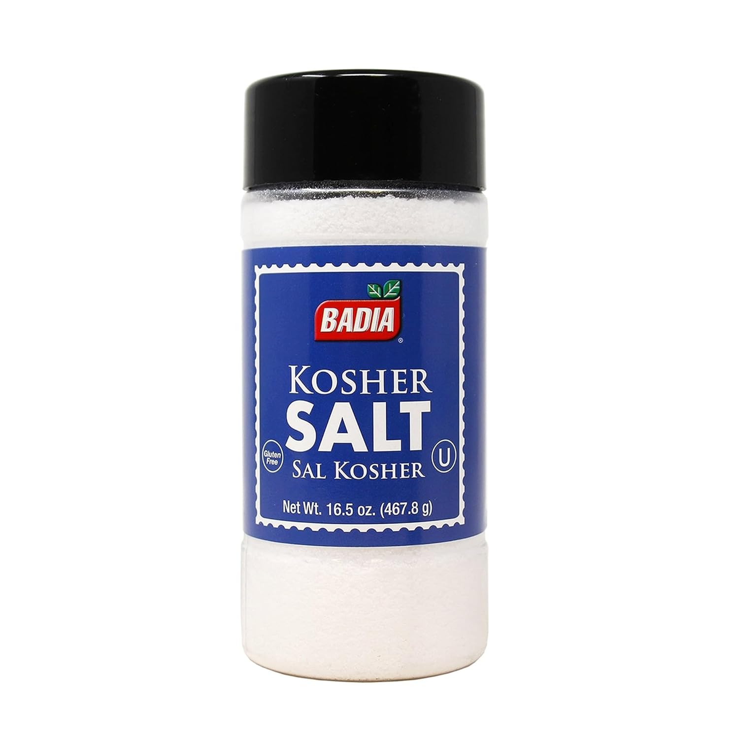 Badia Kosher Salt, 16.5 oz – Essential Kitchen Kosher Salt for Cooking, Baking & Everyday Seasoning