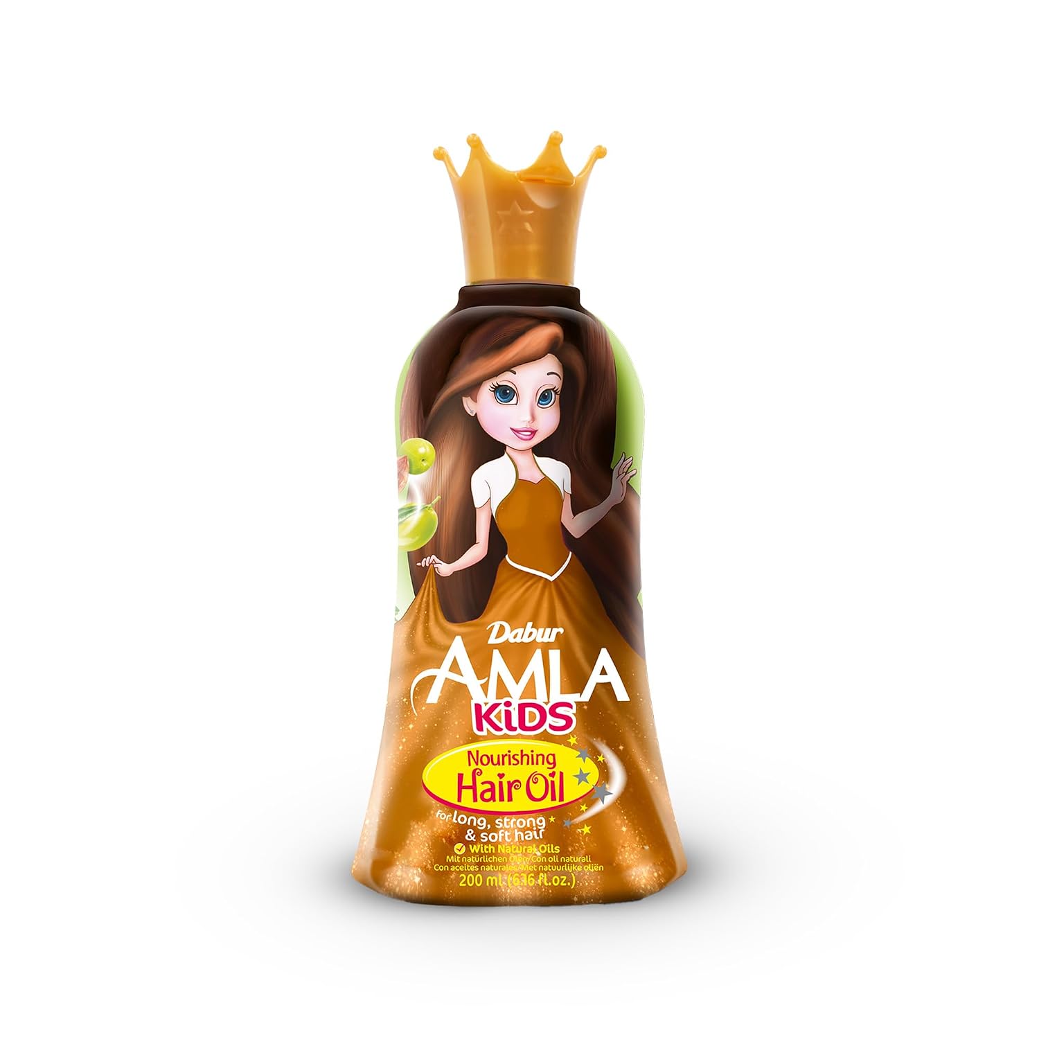 Dabur Hair Nourishing Oil for Kids - Amla Oil For Hair Growth 200ml, 1-Pack