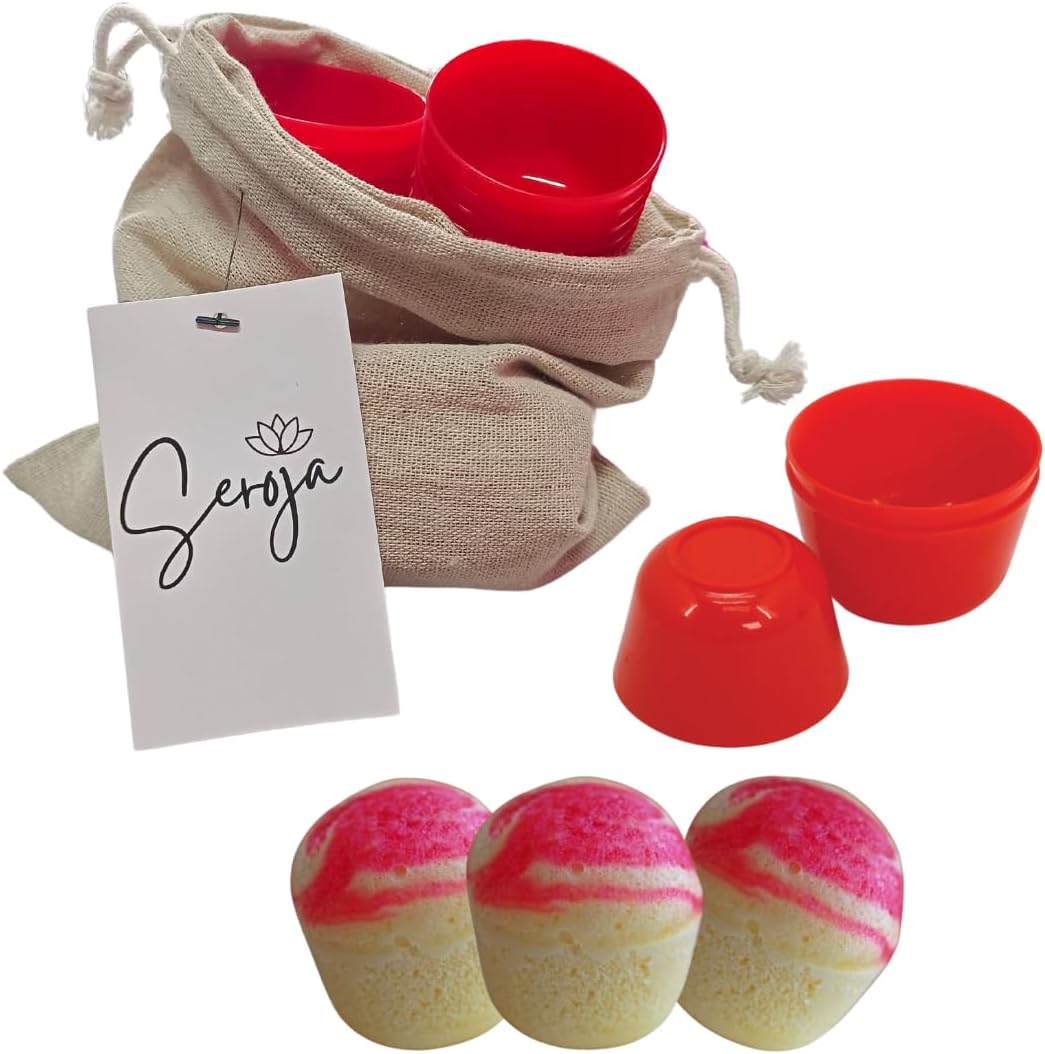 36 Puto Mold Cups for Steamer - Filipino Plastic Molder Set for Puto, Kutsinta, and Pichi-Pichi - Durable, Food-Safe Molds with Storage Pouch - Mini Puto, Kutsinta Molder for Baking Filipino Desserts