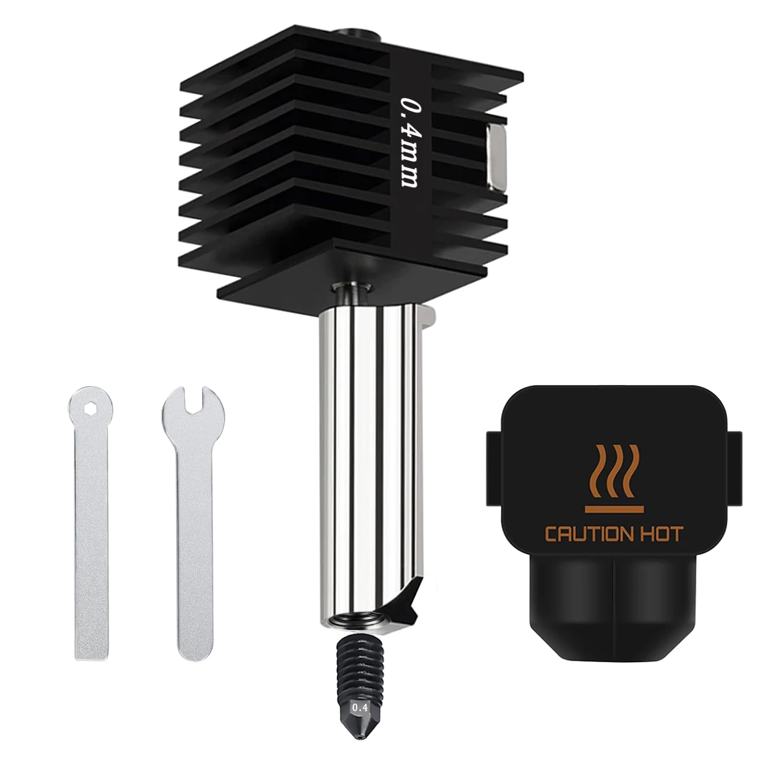 0.4mm Bambu Lab A1/A1 Mini Hotend, 3D Printer Parts Replacement Print Head for Bambu Lab A1/A1 Mini 3D Printer