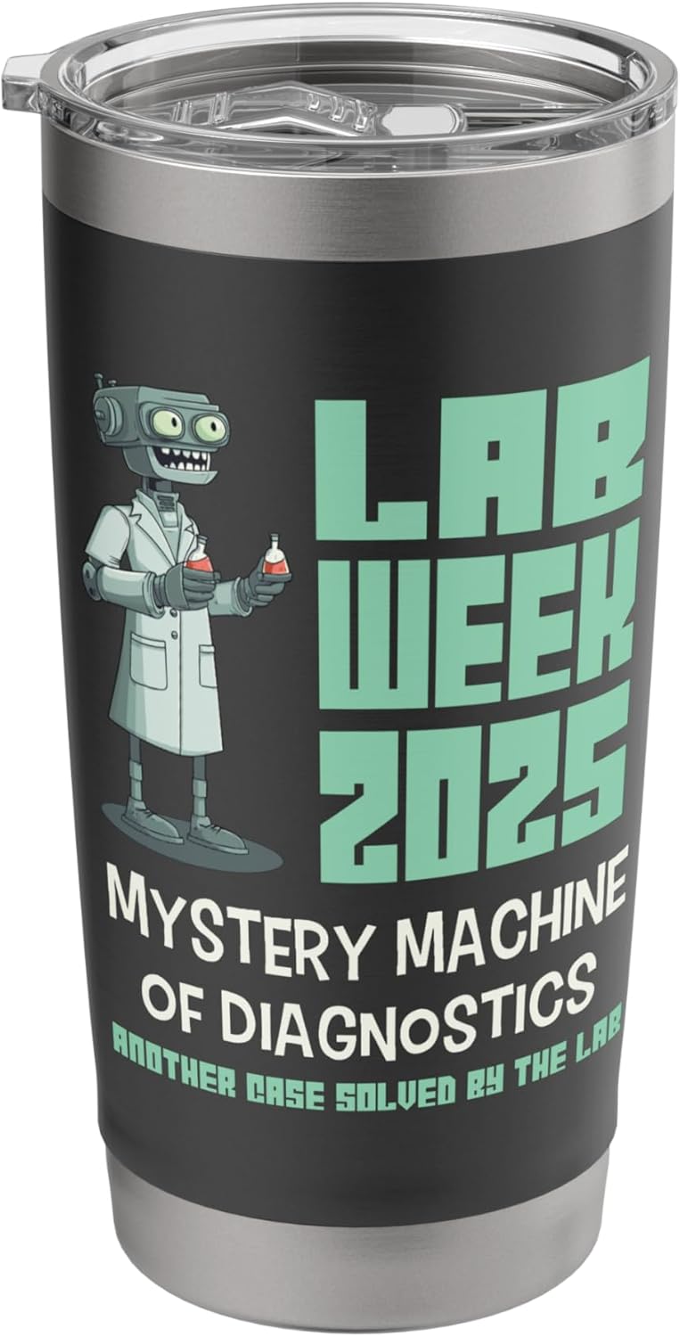 Lab Week 2025: Mystery Machine of Diagnostics Stainless Steel Insulated Tumbler
