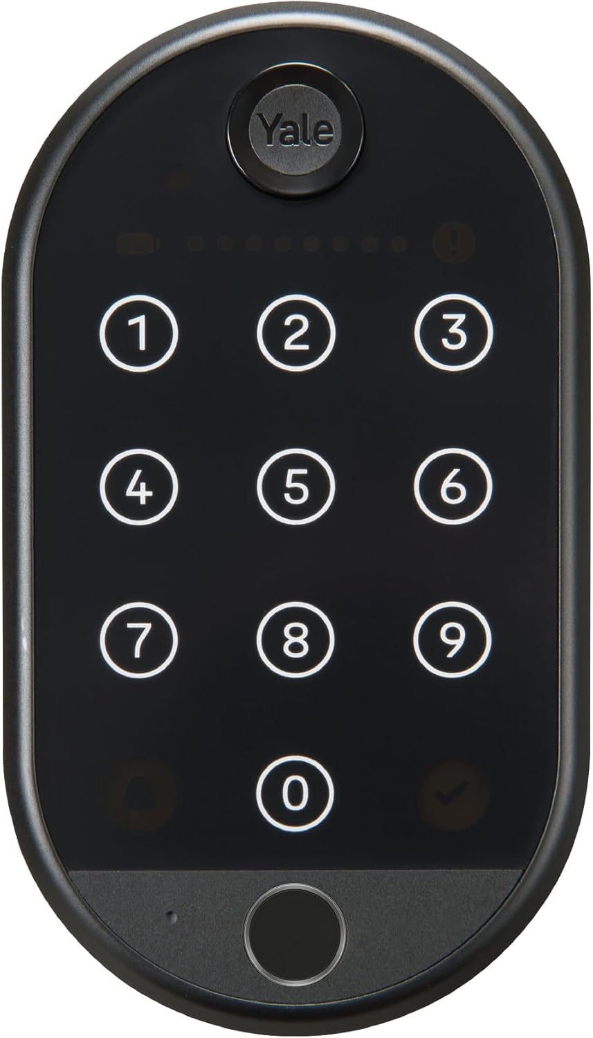 Yale Smart Keypad 2 - Fingerprint, Black, 05/303000/BL