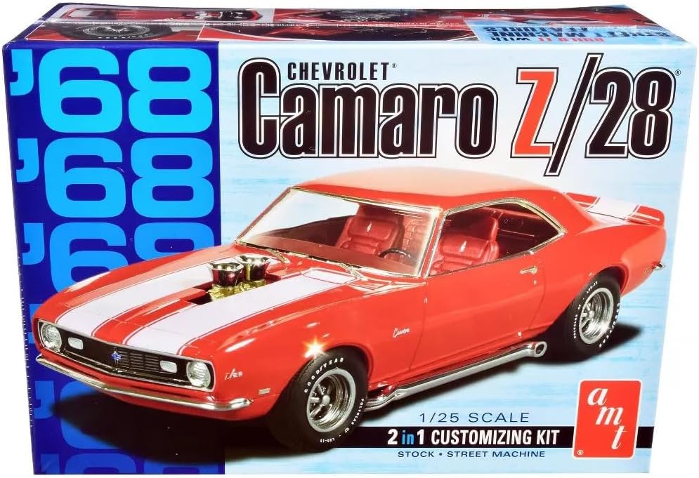 AMT 1968 Chevy Camaro Z/28 1:25 Scale Model Kit