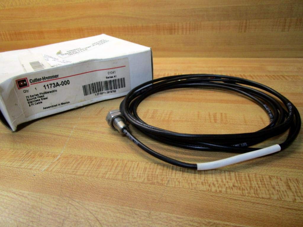OPCON 1173A-000 PHOTOELECTRIC SENSOR, 9FT CABLE, STAINLESS STEEL