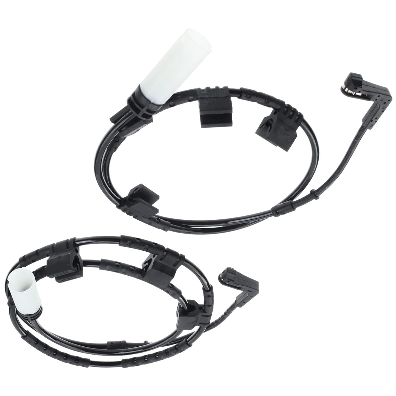 Unifizz 2PCS Set Disc Brake Pad Wear Sensors for Mi-ni Co-oper 2007-2015 - Front and Rear
